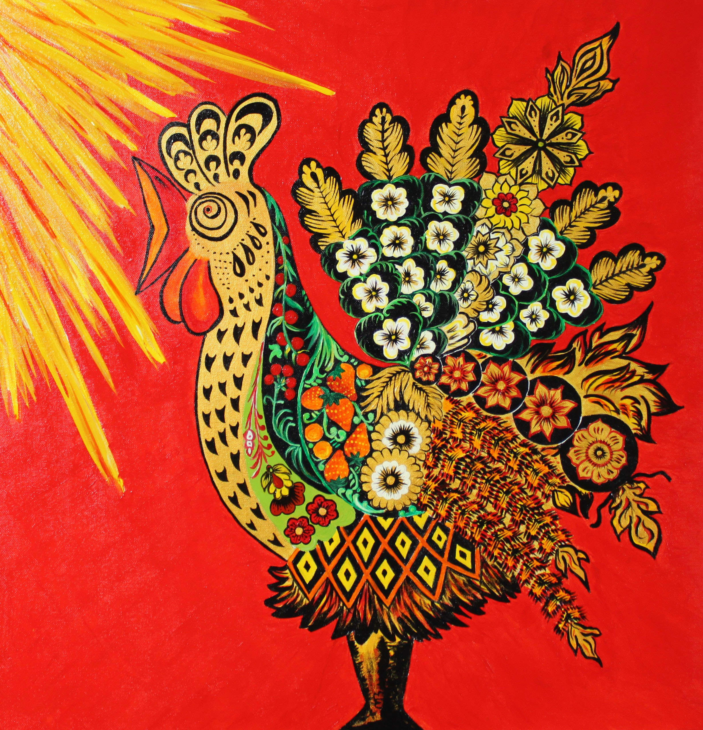 The Golden Cockerel by Marina Bowater
